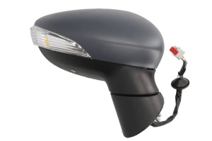 Oglinda laterala Dreapta potrivit FORD B-MAX, FIESTA, FIESTA VI 2013-2017 - (electric, asferice, incalzita, crom) - Img 2