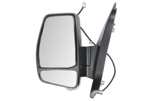 Oglinda laterala stanga (manual, convex, cu semnalizare) potrivit FORD TRANSIT / TOURNEO CUSTOM 07.17-12.23 - Img 1