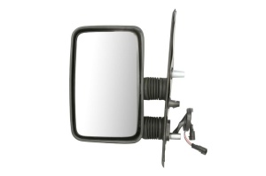 Oglinda laterala Stanga potrivit CITROEN JUMPER I; FIAT DUCATO; PEUGEOT BOXER pana in 2002 - (electric, convexa, incalzita, varianta scurta)