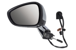 Oglinda laterala Stanga potrivit DS DS3; CITROEN DS3 2009-2019 - (electric; convexa, cu incalzire; captuseala, cu indicator)