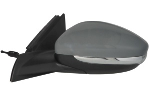 Oglinda laterala stanga potrivit OPEL CORSA F; PEUGEOT 208 II dupa 2019 - (mecanica, convex, grund, cu semnalizare) - Img 2