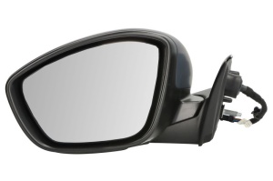 Oglinda stanga electric, convex, cu incalzire, asistent la schimbarea benzii, grund, rabatabil electric, cu semnalizator potrivit CITROEN C4 CACTUS 10.17- - Img 1