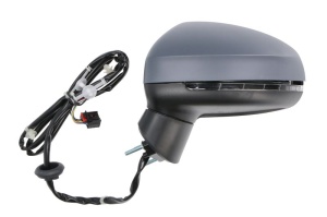Oglinda stanga potrivit AUDI A1 8X 2015-2018 - (electric, asferic, cu incalzire, rabatabil electric) - Img 2