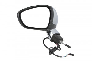 Oglinda stanga potrivit CITROEN C3 II dupa 2009 - electrica crom