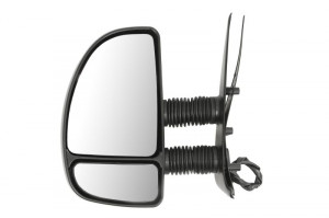 Oglinda stanga potrivit CITROEN JUMPER; FIAT DUCATO; PEUGEOT BOXER 2002-2006 - electrica incalzita, lung, dubla