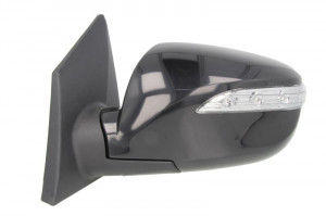 Oglinda stanga potrivit HYUNDAI IX35 - electrica incalzita, crom - Img 2