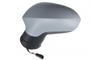 Oglinda stanga potrivit SEAT IBIZA 2008-2012 - electrica incalzita, crom, grunduita - Img 2
