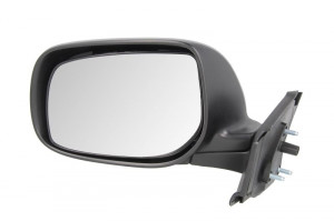 Oglinda stanga potrivit TOYOTA YARIS 2005-2010 - manuala crom, grunduita