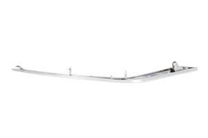 Ornament bandou bara fata Dreapta plastic, crom potrivit PEUGEOT 208 I, 208 II, 208/HATCHBACK 03.12- 03.15- - Img 2
