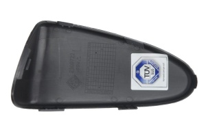 Ornament bandou bara spate stanga plastic, negru, TUV potrivit TOYOTA AYGO I 07.05-08.14 - Img 2