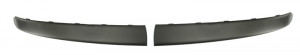 Ornament bara fata Dreapta/Stanga set; Versiunea 3D, negru potrivit FIAT PUNTO, PUNTO EVO/HATCHBACK, PUNTO/HATCHBACK dupa 1999 1999-2003