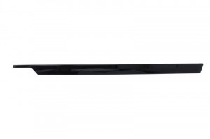 Ornament bara spate dreapta exterior, plastic, negru lucios potrivit VW TIGUAN II 01.16-12.19 - Img 1