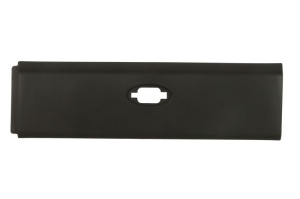 Ornament lateral stanga potrivit NISSAN NV400; OPEL MOVANO II; RENAULT MASTER III dupa 2010 - (superior, negru)