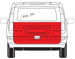 Panou reparatie usa Spate potrivit MERCEDES VIANO (W639), VITO / MIXTO (W639), VITO (W639) dupa 2003 - (strat, partea inferioara, clapa, pentru geam) - Img 2