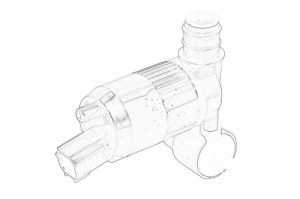 Pompa spalator parbriz potrivit FORD potrivit FORD GALAXY III, MONDEO V, S-MAX, TOURNEO CONNECT V408 , TRANSIT CONNECT V408/MINIVAN; FORD USA EDGE, FUSION FURGON/MINIVAN-SUV dupa 2012 - Img 2
