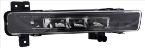 Proiector ceata fata dreapta (LED, insertie neagra) potrivit BMW 5 G30, G31, G38, F90, 6 GRAN TURISMO G32 dupa 2017