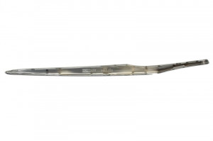 Protectie bara fata stanga plastic, crom potrivit MERCEDES CLA C117 2016-2019 - Img 2