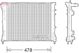 Radiator motor potrivit FIAT PANDA 0.9/0.9CNG/1.3D - Img 3