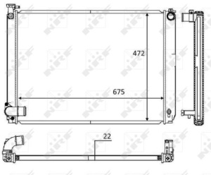 Radiator motor potrivit LEXUS RX 3.3H -12.08 - Img 3