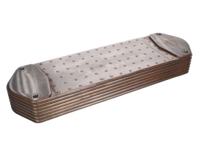 Radiator ulei (119x394x52/394mm, numar de nervuri: 7) potrivit SCANIA 4, 4 BUS, G I, G II, K, L, N BUS, P I, P II, P,G,R,T, R I, R II, S, T DC09.108-OC9.G05 01.96- - Img 1
