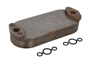 Radiator ulei potrivit AHLMANN AS200; LANDINI 8210, 8220, 120 NEW, 130 NEW, 140 NEW, 160 NEW, 180 NEW, 110; MASSEY FERGUSON 4360, 4370, 6260, 6270, 6280, 6290, 6470, 8130, 8210, 8220 - Img 1