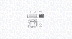 Radiator ulei potrivit CHEVROLET CORSA; OPEL ASTRA G, ASTRA G/KOMBI, COMBO TOUR, COMBO/MINIVAN, CORSA C, CORSA C/HATCHBACK 1.7D 02.00- - Img 3