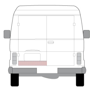 Segment reparatie usa Spate Stanga potrivit VW LT 28-35 I, LT 40-55 I 1975-1996 - Img 2