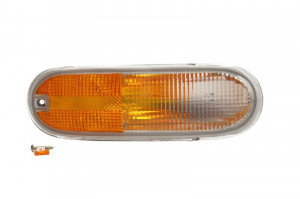 Semnalizator fata Stanga (portocaliu/transparent) potrivit VW NEW BEETLE 1.4-3.2 01.98-10.10 01.98- - Img 1