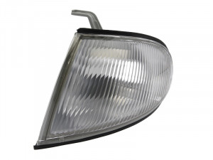 Semnalizator fata stanga potrivit HYUNDAI ACCENT 1994-2000 - (insertii crom, PY21W)