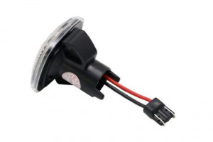 Semnalizator lampa lateral stanga/dreapta transparent, LED, dinamic potrivit AUDI A3, A4 B5, A8 D2; SEAT IBIZA II; SKODA FABIA I, FABIA II, OCTAVIA I, RAPID, ROOMSTER 1.0-6.0 1993-2019 - Img 2