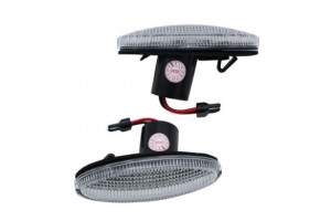 Semnalizator lampa lateral stanga/dreapta transparent, LED, dinamic potrivit OPEL VECTRA B 1.6-2.6 1995-2003 - Img 2