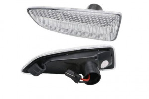 Semnalizator lampa lateral stanga/dreapta transparent, LED potrivit OPEL ASTRA J, ASTRA K, CROSSLAND X /LAND, INSIGNIA B, INSIGNIA B COUNTRY, ZAFIRA C 1.0-2.0D dupa 2009 - Img 2