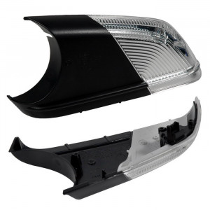 Semnalizator Stanga (alb, LED) potrivit SKODA OCTAVIA II; VW POLO, POLO IV 1.2-2.0D 2001-2013 2004-2013 - Img 3