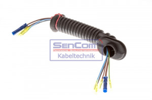 Set cabluri haion (250mm, numar pini: 5, cu capac, Dreapta) potrivit VW GOLF IV 1.4-3.2 08.97-06.05 - Img 2