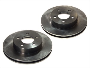 Set discuri frana (2 buc.) Fata Dreapta/Stanga potrivit JEEP CHEROKEE, LIBERTY 2.4-3.7 01.01- - Img 1