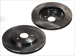 Set discuri frana (2 buc.) Fata Dreapta/Stanga potrivit LEXUS RX; TOYOTA HARRIER, HIGHLANDER / KLUGER 2.4-3.5 02.03-12.13 - Img 1