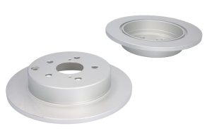 Set discuri frana (2 buc.) Spate compatibil Dreapta/Stanga potrivit TOYOTA MIRAI, PRIUS PLUS 1.8H/Electric 05.11- - Img 1