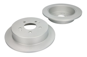 Set discuri frana (2 buc.) Spate Dreapta/Stanga potrivit SSANGYONG ACTYON II, KORANDO, TIVOLI, XLV 1.5-Electric 11.10- - Img 1
