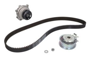 Set pompa apa + curea dintata potrivit AUDI A3, A4 B5, A4 B6, A4 B7; SEAT ALTEA, ALTEA XL, CORDOBA, CORDOBA VARIO, EXEO, EXEO ST, IBIZA II, LEON, TOLEDO II, TOLEDO III 1.6-2.0 11.94-05.15 - Img 2