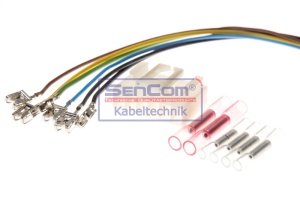 Set reparat cabluri haion (200mm, Dreapta/Stanga) potrivit CITROEN JUMPER I, JUMPER II, NEMO, NEMO/MINIVAN; FIAT BRAVA, BRAVO I, DOBLO, DOBLO/MINIVAN, DUCATO, IDEA, PUNTO 0.9-Electric 09.93- - Img 3