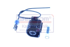 Set reparatie cabluri (250mm, numar pini: 1) potrivit AUDI A1, A1 ALLSTREET, A1 CITY CARVER, A3, A4 B6, A4 B7, A4 B8, A4 B9, A5, A6 ALLROAD C6, A6 ALLROAD C7, A6 C4, A6 C5, A6 C6 1.0-Electric 08.78- - Img 2