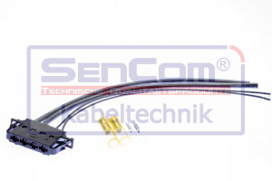 Set reparatie cabluri potrivit AUDI A3, Q3; SEAT ALHAMBRA, ALTEA, ALTEA XL, LEON, TOLEDO III; SKODA OCTAVIA II, SUPERB II, YETI; VW BEETLE, CADDY III, CADDY III/MINIVAN 1.0-Electric 02.03- - Img 2