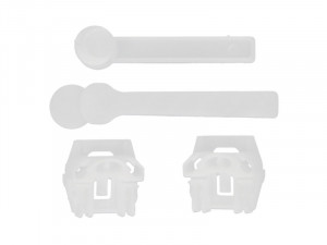 Set reparatie macara geam Fata Dreapta/Stanga potrivit SEAT IBIZA III; VW BORA, BORA I, GOLF 4, GOLF 5 1997-2013 - (set)