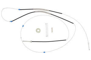Set reparatie macara geam Fata Stanga potrivit BMW 5 (E39) 1995-2004 - (Cabluri)