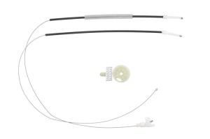 Set reparatie macara geam Fata Stanga potrivit RENAULT MEGANE I, MEGANE I CLASSIC 1996-2008 - (Cabluri)