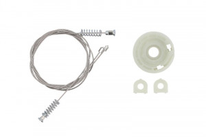 Set reparatie macara geam Spate Dreapta/Stanga potrivit BMW 7 (E38) 1994-2001 - (Cabluri)