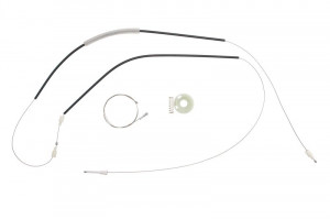 Set reparatie macara geam stanga/dreapta potrivit FORD FOCUS I 1998-2007 - (cabluri, electric)