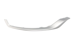Spoiler bara Dreapta Fata potrivit TOYOTA RAV4 V dupa 2021 - (Inferior; plastic; argintiu)
