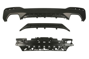 Spoiler bara spate potrivit BMW 5 G30, G31, G38, F90 Sedan 2017-2020 - negru