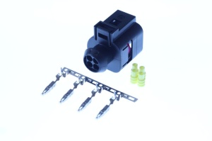Stecher, numar pini: 4, Kit reparare, potrivit AUDI; SEAT; SKODA; VW - Img 4